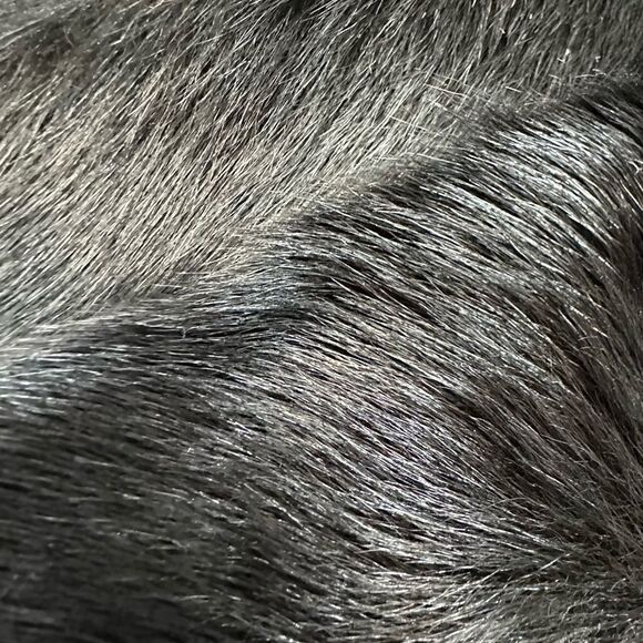 Ralph Lauren Collection Ebony Lamb Shearling Pull Thru Collar - Picture 16 of 16